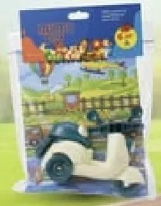 A fun toy vehicle for children, designed for imaginative play.