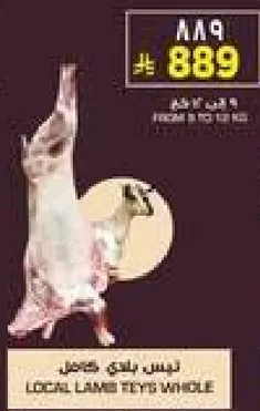 Local lamb, whole.