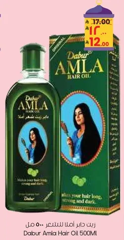 Dabur Amla Hair Oil 500ML