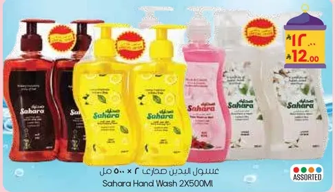 Sahara Hand Wash 2x500ml