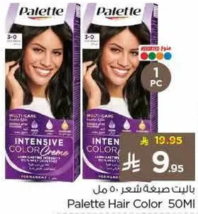 باليت صبغه شعر 50 مل