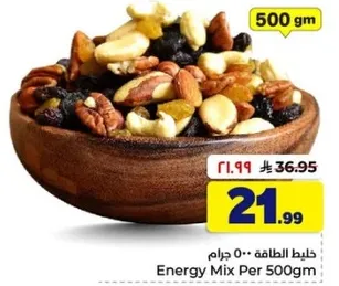 Energy Mix Per 500gm