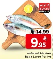Large fish for sale.
