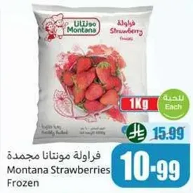 فراوله مونتانا مجمده