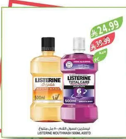 Listerine Mouthwash 500ml Assorted