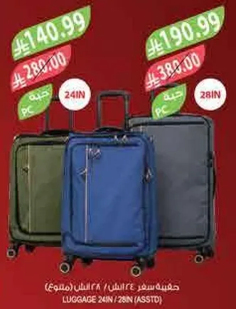 Luggage 24N/28IN (Assorted)