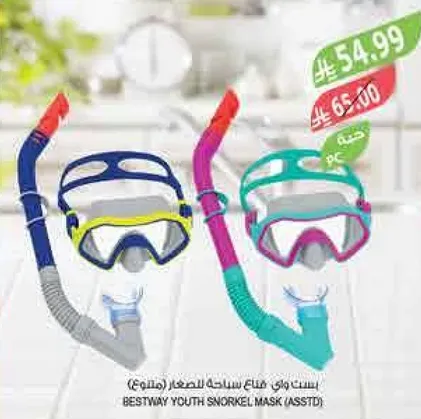 Bestway youth snorkel mask (assorted)