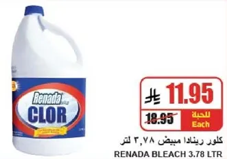 كلور رينادا ابيض ٣.٧٨ لتر