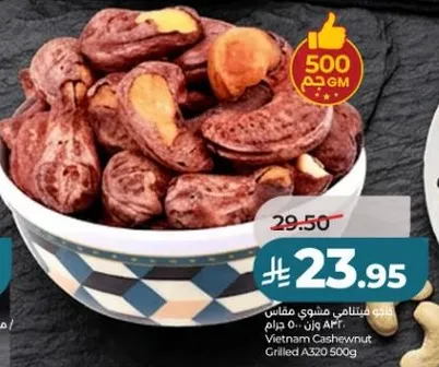Vietnam Cashew nut Grilled A320 500g