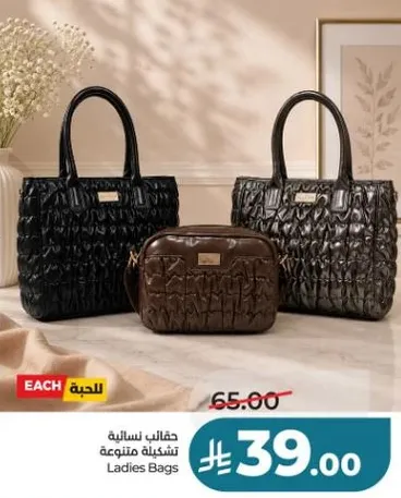Ladies Bags with a unique design.