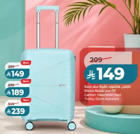 Carton Heartford Hard Trolley 55cm Assorted