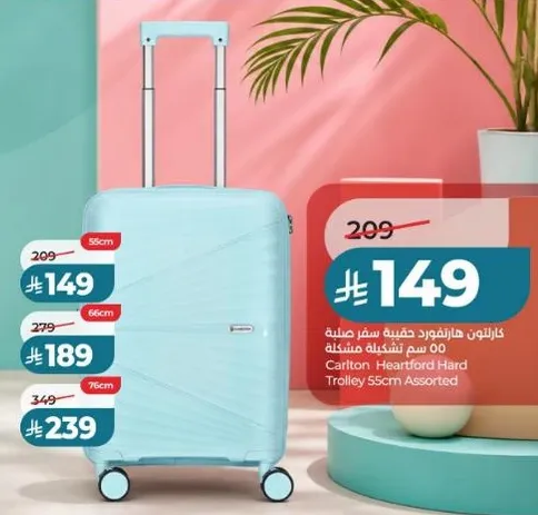 Carlton Heartford Hard Trolley 55cm Assorted