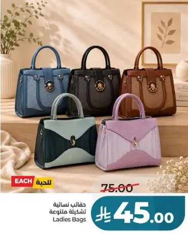 Ladies Bags assorted.