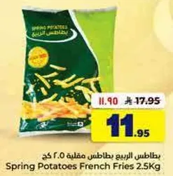Spring Potatoes French Fries 2.5Kg