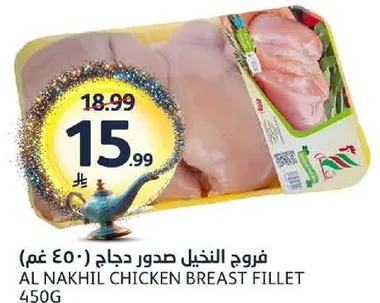 فروج النخيل صدور دجاج (450 غم)