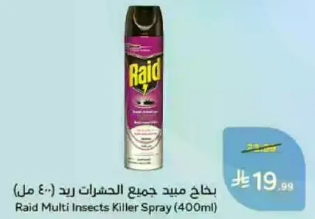 Raid Multi Insects Killer Spray (400ml)