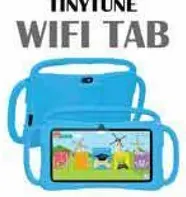 تاب واي فاي TinyTune مصمم للاطفال مع غلاف واقي.