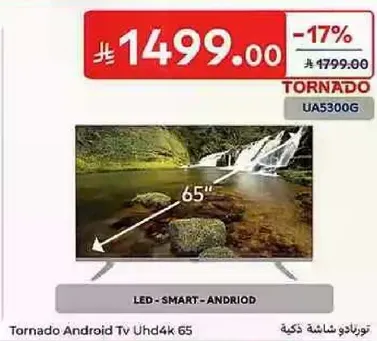 Tornado Android TV Uhd4k 65