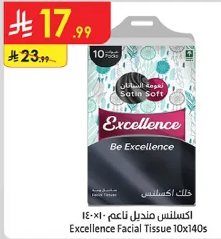Excellence Facial Tissue 10x140s