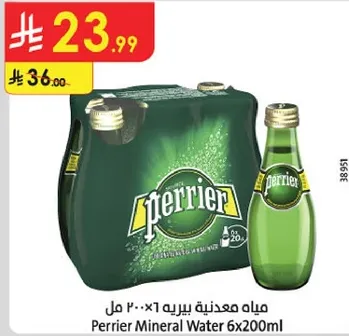 Perrier Mineral Water 6x200ml