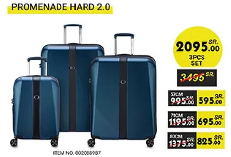 Promenade Hard 2.0 - 3 pieces set