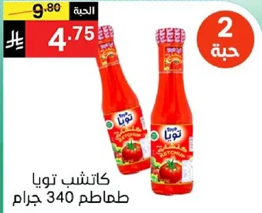 كاتشب تويا 340 جرام