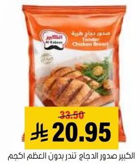 Tender chicken breast without bones.