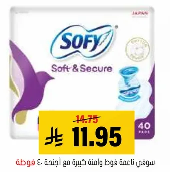 سوفي ناعمه وامنه فوط كبيره مع اجنحه.