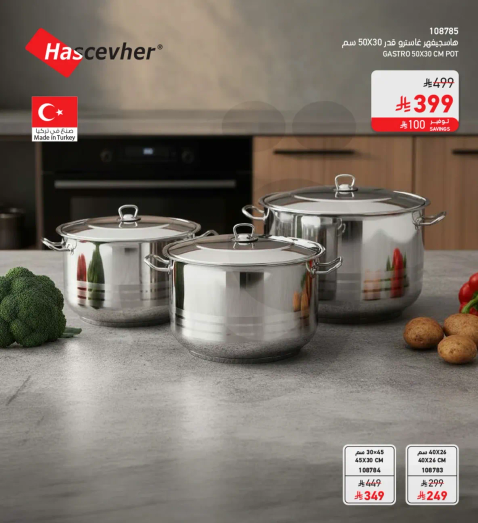 Gastro 50X30 cm pot set.