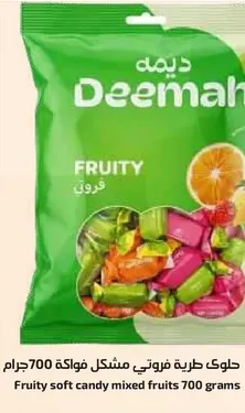 Deemah Fruity Soft Candy Mixed Fruits