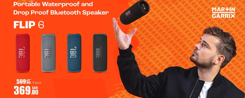 Portable Waterproof and Drop Proof Bluetooth Speaker Flip 6.