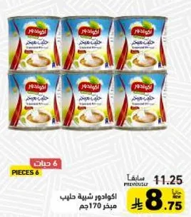 اكوادور شبيه حليب 170 جم، علبه 6
