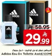 Adidas Eau De Toilette Asstd. 100Ml
