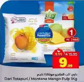 لب المانجو 1 كجم