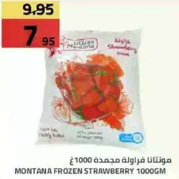 موتانتانا فراوله مجمده 1000 غم