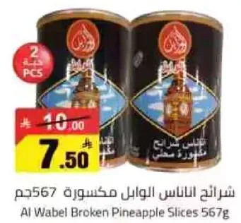 Al Wabel Broken Pineapple Slices 567g