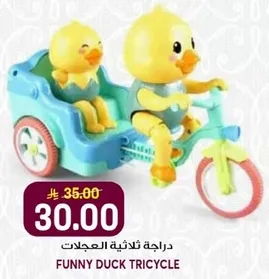 Funny Duck Tricycle