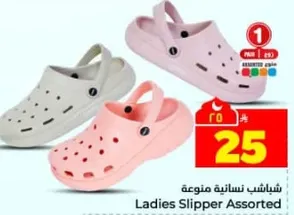 Ladies Slipper Assorted