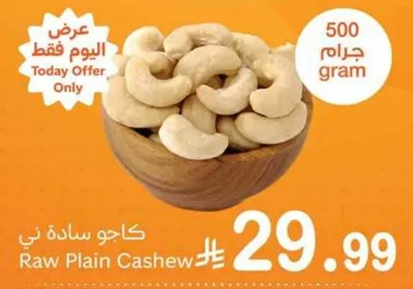 كاجو ساده 500 جرام