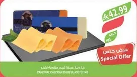 جبنه شيدر متنوعه كافالي 1 كيلو