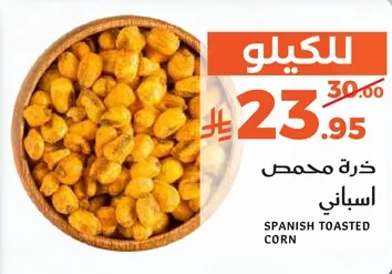 ذره محمصه اسباني