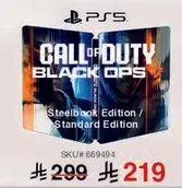 Call of Duty: Black Ops Steelbook Edition for PS5
