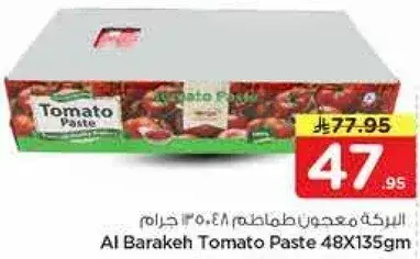 البركه معجون طماطم 48×135 جرام