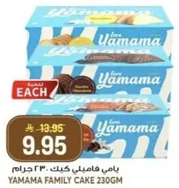 يامي فاميلي كيك 230 جرام