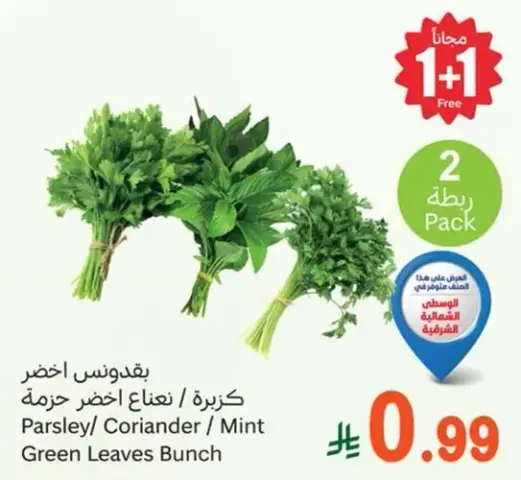 بقدونس اخضر / كزبره / نعناع