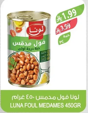 لونا فول مدمس 450 غرام