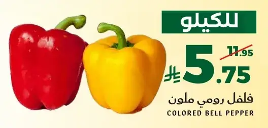 فلفل رومي ملون، 1 كيلو