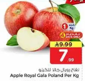 تفاح رويال جالا للكيلو