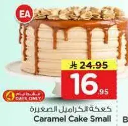 كيكه الكراميل الصغيره