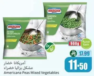 امريكانا خضار مختلطه